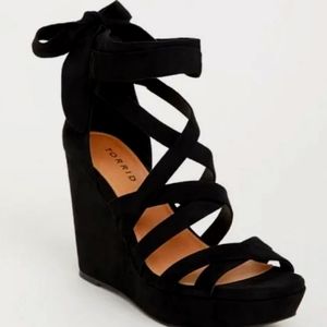 Torrid Strappy wedge heel